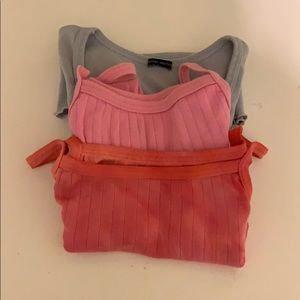 bundle of three brandy shirts